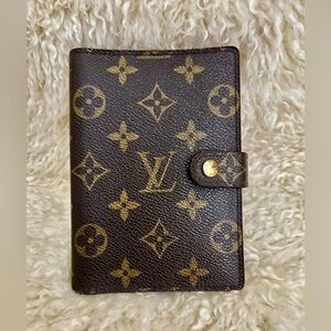 LOUIS VUITTON Monogram Agenda Cover PM